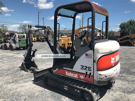 bobcat 328 mini excavator for sale|328 bobcat mini value.